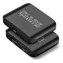 Splitter USB-C para HDMI + DP 4K Dorn - Adaptador Duplo, 4K@60Hz, Modos MST/SST, Plug & Play