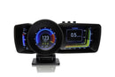 Computador de Bordo Dorn OBD2 Universal - HUD 2 em 1, Leitura de RPM, Temperatura, GPS e Alertas